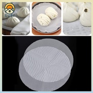 SUERHD Silicone Mat White Restaurant Non-Stick Dim Sum Paper