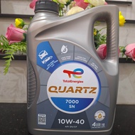 Nhớt (Dầu) động cơ ôtô Cao Cấp TOTAL QUARTZ 7000 SN 10W-40 4L( Hàng Chính Hãng)