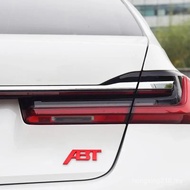 1pc  3D Metal LARGE ABT CAR Sticker Car styling  Rear Trunk ABT Sticker Accessories ABT Logo Decal S