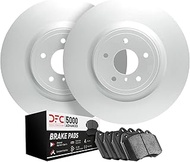 Dynamic Friction Company Rear GEOMET Brake Rotors with 5000 Advanced Brake Pads 9502-31159
