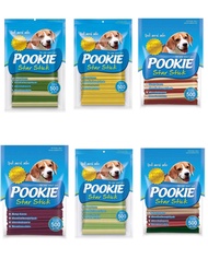 PS-910 Pookie Star Stick ขนมขัดฟัน ให้รางวัล สำหรับสุนัข  ขนาด 500กรัม  x 1 ถุง