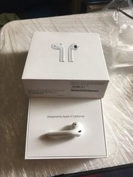 95%新Apple airpods 2代左耳left earbud