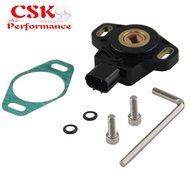 Black Throttle Position Sensor With Gasket & Bolts for Honda Civic K20 K20A K20A2 K20A3 Integra RSX 