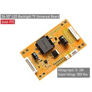 Gold-97E Universal LCD Driver Board, 26-55 inch LED LCD TV Backlight Constant Current Driver Board