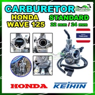 CARBURETOR WAVE125 / WAVE 125 / W125 KEIHIN SIZE BESAR 22MM / STANDARD