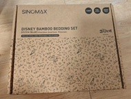 🌈原價$1819，雙人🌈 全新 Disney x sinomax stitch 迪士尼 史迪仔 床單 被袋 枕袋 double