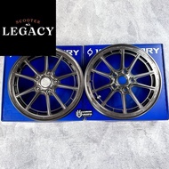 1O1 Factory WRE Grey Forged Rims vespa Sprint primavera S LX GTS