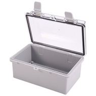 GO Auto-Waterproof Gray Cover Enclosure Junction Box ABS Plastic Outdoor Waterproof Electrical Boxju