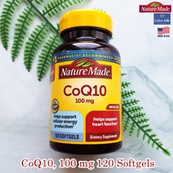 โคคิวเทน CoQ10 100 mg 40 72 80 or 120 Softgels - Nature Made คิวเทน Q10 โคเอนไซม์คิวเทน Coenzyme Q-1