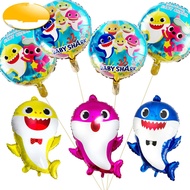 1pcs Cartoon Fish Baby Shark Foil balloon Birthday Party Decoration Gifts set