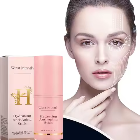 Collagen Wrinkle Reducing Multi-Active Stretch Cream Stick Anti-Aging Firming Lifting Brightening Fa