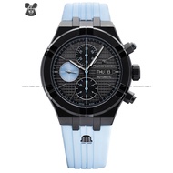 MAURICE LACROIX AI6038-DLB01-330-4 Men's Watch AIKON Automatic Chronograph Sprint Blue Limited Edition 500pcs *Original