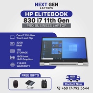 HP EliteBook i7 Multi Tasking Processor | 11th Gen 2025 Arrival | 32GB RAM Speed | OLED Touch n Flip