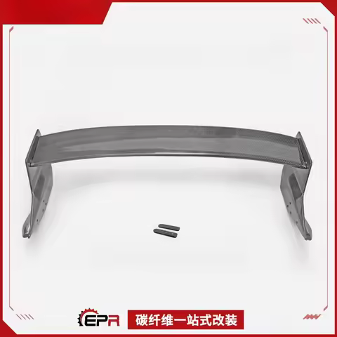 For Honda Civic Type R FL5 Mugen Unlimited Carbon Fiber Fixed Rear Wing