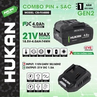 Hukan Gen 2 10 Cell - 15 cell Dòng xả Cao Dung lượng lớn Vỏ nhựa chống vỡ siêu bền