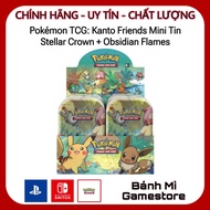 Pokemon TCG: Kanto Friend Mini Tins Display
