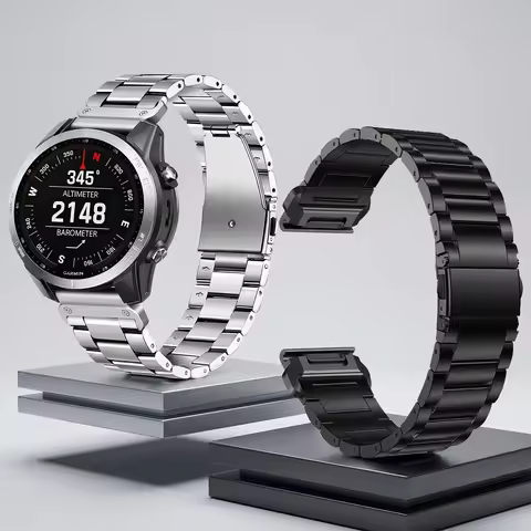 20/22/26mm Titanium Band for Garmin Fenix 8 43/47/51mm 7 7X Pro 6 6X QuickFit Bands for Marq Gen2 Ep