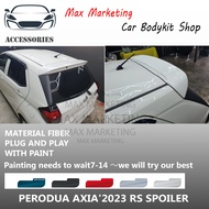 PERODUA AXIA'2023 RS SPOILER
