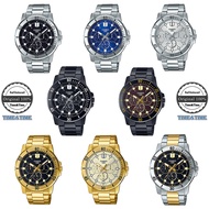 Time&amp;Time CASIO Standard นาฬิกาข้อมือผู้ชาย รุ่น MTP-VD300D-1EUDF, MTP-VD300D-2EUDF, MTP-VD300D-7EUDF, MTP-VD300B-1EUDF, MTP-VD300B-5EUDF, MTP-VD300G-1EUDF, MTP-VD300G-9EUDF, MTP-VD300SG-1EUDF ประกัน CMG