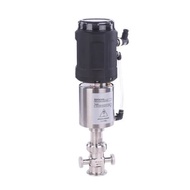 New DN25 to DN125 Hot Sale Hygienic Stainless Steel Micro Flow Control Valve With 4-20mA Electric Ac