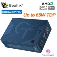 Beelink GTR7 Pro Ryzen 9 7940HS Gaming Mini PC สูงสุด65W TDP รองรับ NVME SSD โอเวอร์คล็อก Ryzen 7 78