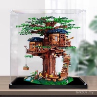 Lego 21318 Building Block Manufacturer Transparent Storage Tree House Display Box Dust-Proof Box Fig