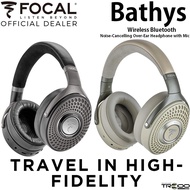 Focal Bathys Wireless Bluetooth Noise-Cancelling Over-Ear Headphone with Microphone