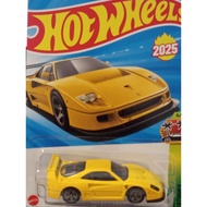 Hotwheels Ferrari F40 Competizione Yellow