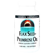 Source Naturals Flax Seed-Primrose Oil, 90 Softgels
