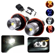 2pcs LED Angel Eyesled headlight  For BMW E39 E53 E60 E61 E63 E64 E65 E66 X5 Halo Xenon Marker Ring 