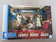 McFarlane 麥法蘭 2012 NBA 熱火總冠軍組合 (LBJ+WADE+BOSH)