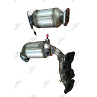 Toyota Estima Mcr30 / Alphard Mnh10 3.0 V6 1MZ-FE Car Muffler Exhaust Pipe Manifold Euro 4 Catalyst 