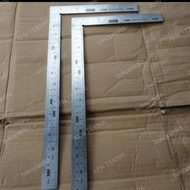 Penggaris siku L Tukang stainless steel OPT TAIWAN  50×25cm