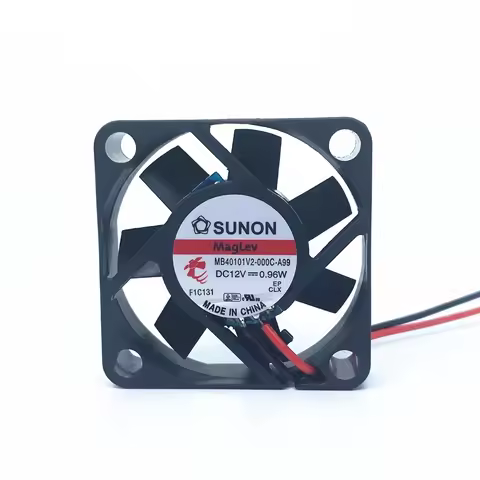 SUNON Maglev 4010 40mm 40x40x10mm Cooling Fan 4CM MB40101V2-000C-A99 DC12V 0.96W For 3D Printer Nort