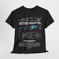 Rev Up Your Style: Aston Martin F1 Team Men'S T-Shirt – Fast Track To Fun!
