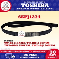 TW-BL115A2M / TW-BK115GF4M / TWD-BM115GF4M / TWD-BJ120M4M 6EPJ1274 COMPATIBLE WITH TOSHIBA DRYER MAC