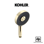 KOHLER หัวฝักบัว รุ่น [Statement/WaterMind Technology] สีเฟรนช์โกลด์ แบบทรงกลม ปรับสายน้ำได้ 3 แบบ K