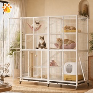 Sangkar Kucing Besar Great Value Extra Large Size Cat Cage Heavy Duty Cat House With Ladder 猫笼