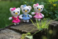 Kitty 玩具，Hello Kitty amigurumi，鉤針 Amigurumi 貓，Kitty，貓奴