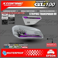 Striping GL 100 Transparent UV Premium Maxdecal High Quality (yt22)