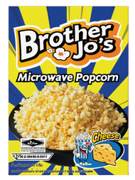 บราเธอร์โจ รสชีส ป็อปคอร์น ไมโครเวฟ : Microwave Popcorn Cheese (Brother Jo's)