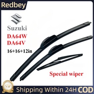 Suzuki DA64W/DA64V Front rear Wiper Blade (16+16+12in)for Suzuki DA64W/DA64V Car Wiper
