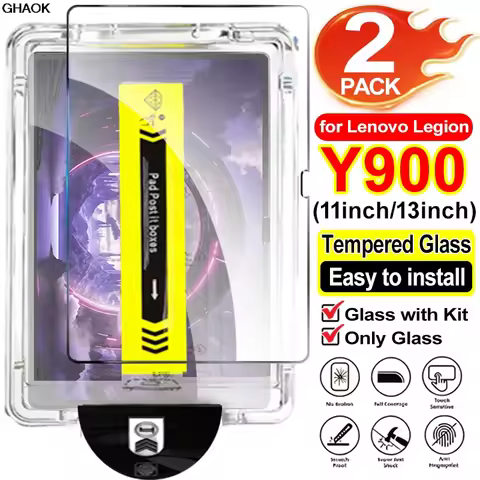Screen Protectors for Lenovo Legion Y900 11" 13" 2026 Tempered Glass with installation for Lenovo Le