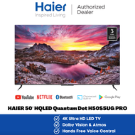 Haier 50 Inch HQLED 4K UHD Smart Android Television MEMC TV 电视 H50S5UG PRO / Dolby Vision &amp; Atmos