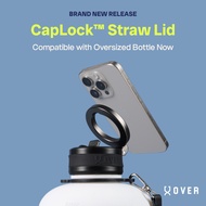 OVER CapLock Magsafe Straw Lid Fits for 600ML/1.5L/2.2L Oversized Bottle - BOTTLE NOT INCLUDED