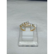 Gem Ring 1gram Light Gold