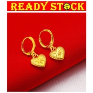 B-33 Earring Ear Studs Subang Telinga anting Telinga Emas Korea Subang Jenis Menggantung