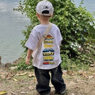 COOL COLL WHITE T-SHIRT Loose Form Boxy 100% Cotton 2C