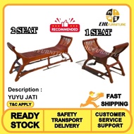 [HOT SALE!!!] EHL FURNITURE  Jati / Teak Wood  Yuyu Seater / Kerusi Jati / Set Jati Yuyu / Kerusi Kayu / Living Room Furniture / Home Furniture / Sofa / Perabot Murah