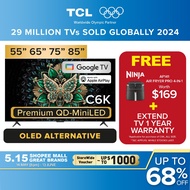 NEW | TCL C6K Premium QD-Mini LED TV |  4K UHD  |  55 65 75 85 inch  | 144Hz VRR | ONKYO 2.1 System